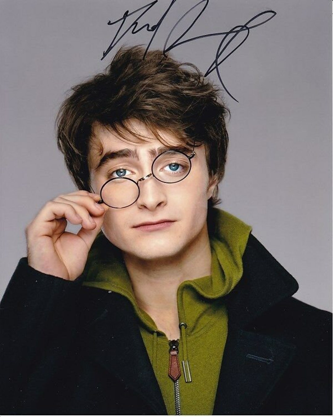 ハリー・ポッター　ダニエル・ラドクリフ　サイン入りフォト　額装入り ハリー・ポッター ダニエル・ラドクリフ サイン入りフォト 額装入り