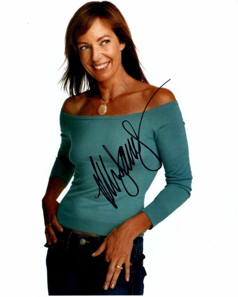 オードリー・アリーン・アレン直筆サイン2Lサイズ写真…アメリカの人気モデル… Allison Janney Signed Autographed 8x10 Photo - Etsy