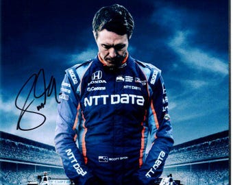 Scott Dixon autographed signed 8x10 INDY photo - Etsy 日本