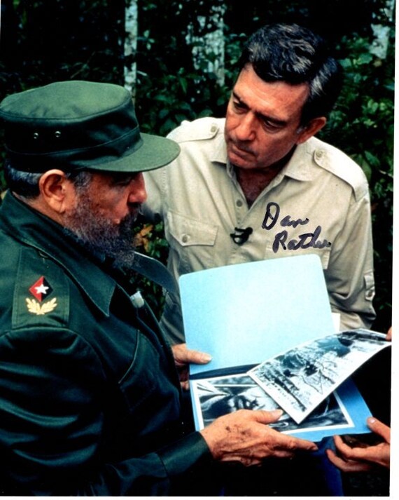 Fidel Castro signed photograph