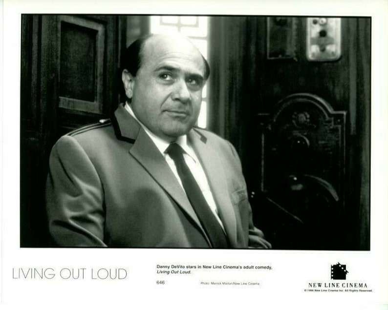 Danny Devito living out loud original press 8x10 photo image 1