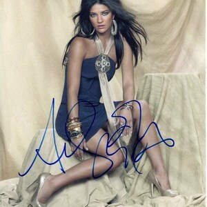Jessica Szohr signed autographed 8x10 sexy photo