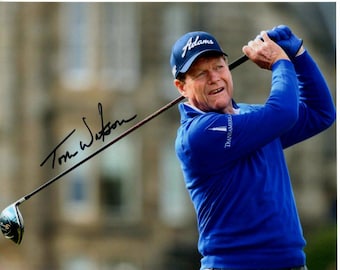 トム・ワトソンのサイン入り8x10 PGAゴルフ写真 - Etsy 日本