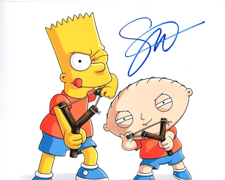 HWC Trading Seth Macfarlane A4 Ungerahmt Signiert Gedruckt Autogramme Bild Druck-Fotoanzeige Geschenk Für Family Guy Tv-Show-Fans