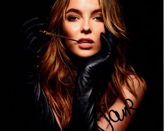 Jodie Comer firmó una foto de Villanelle de Killing Eve de 8 x 10