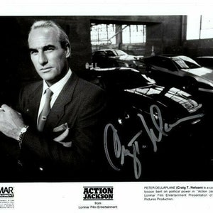 Craig T. Nelson ha autografato la foto 8x10 di Jackson Peter dellaplane