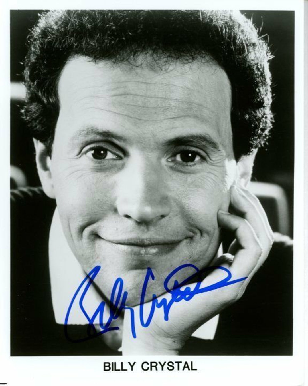 ビリー・クリスタルのサイン入り8x10オリジナル報道機関写真 - Etsy 日本