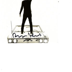 Bryan Adams signed cd insert