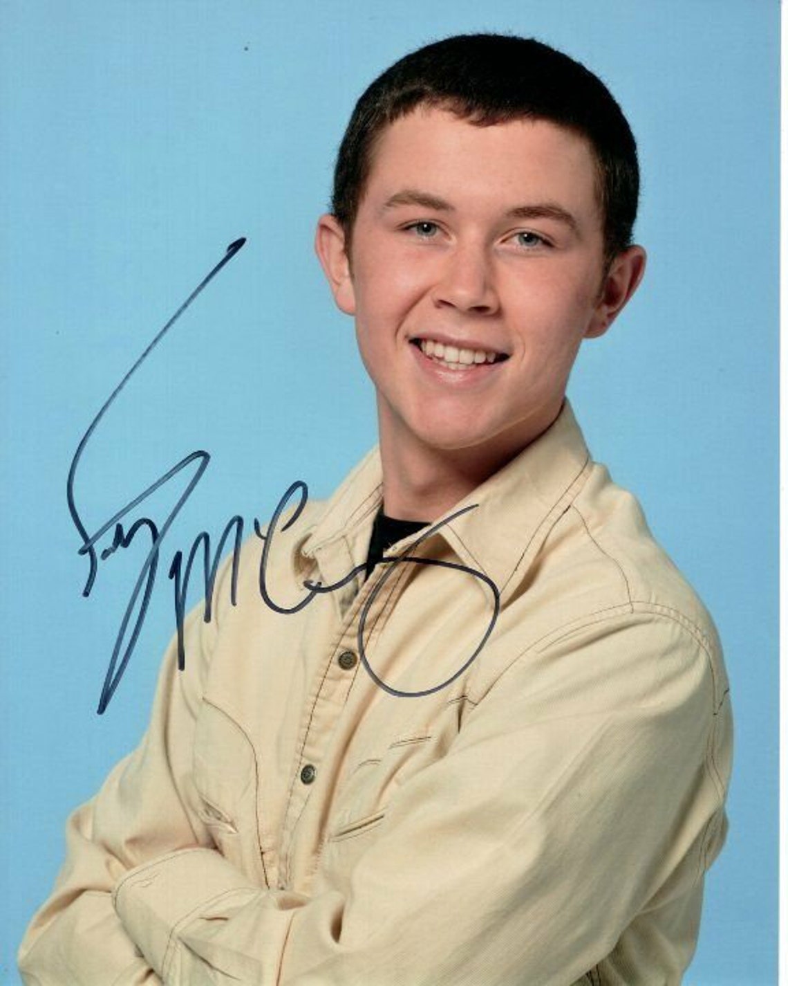 Scotty Mccreery Signed Autographed Photo - Etsy