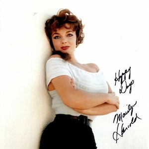 Marilyn Hanold signed autographed 8x10 photo 1959 playboy playmate
