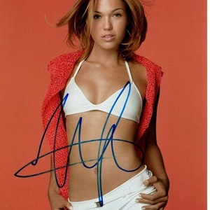 Mandy Moore gesigneerde gesigneerde foto van 8 x 10