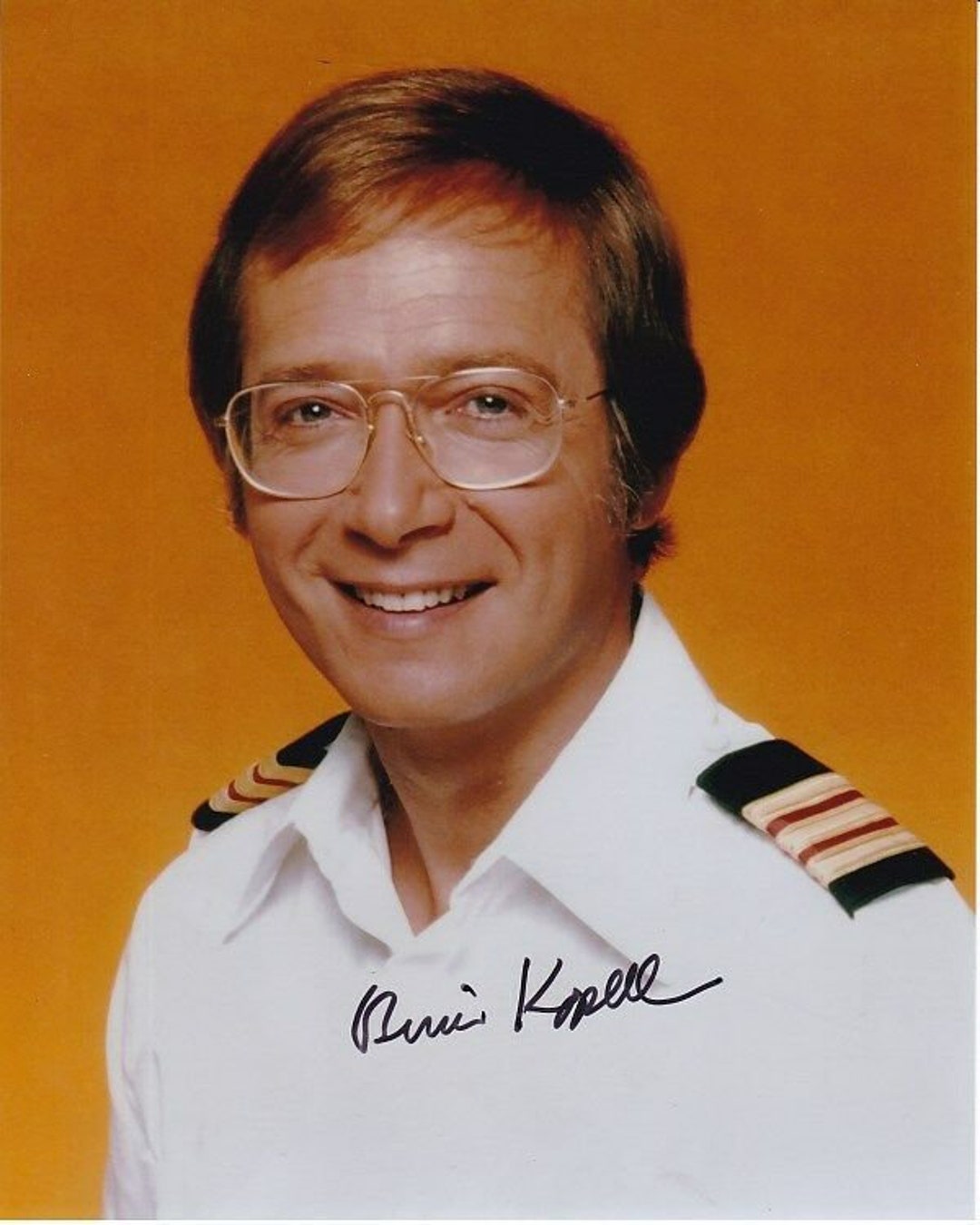 Bernie Kopell Signed Autographed 8x10 the Love Boat Dr. Adam Bricker