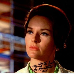 Lee Meriwether signerad, autograferad 8x10, The Time Tunnel, Dr. Ann McGregor foto