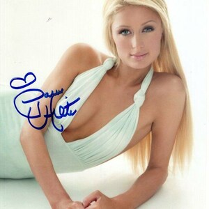 Paris hilton signed - Etsy 日本