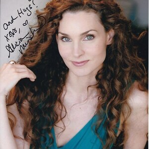 Alicia Menshew signed autographed 8x10 photo