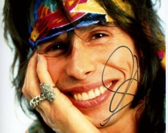 STEVEN TYLER signed autographed photo COA Hologram main image 0