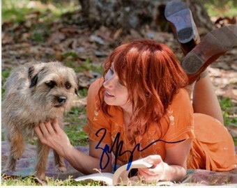 Zoe kazan signed autographed ruby sparks photo granddaughter of elia