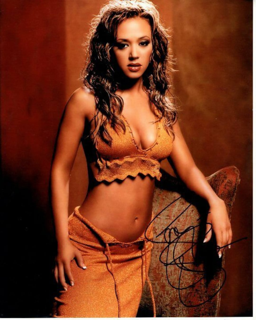 Leah Remini Signed Autographed Sexy Photo - Etsy