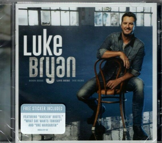 Luke Bryan Signed Autographed Born Here Live Here Die Here Cd