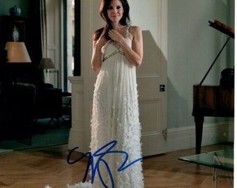 メアリー・スティーンバージェンとテッド・ダンソンのサイン入り8x10