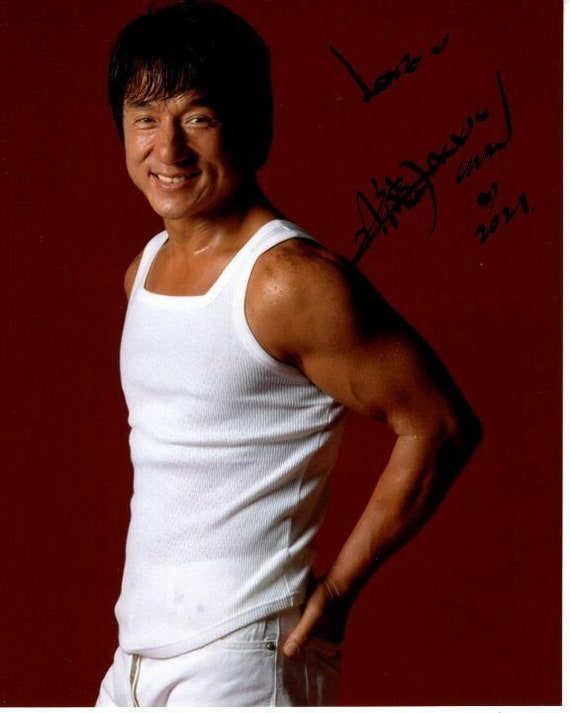 Jackie Chan Signed Autographed 8x10 Photo