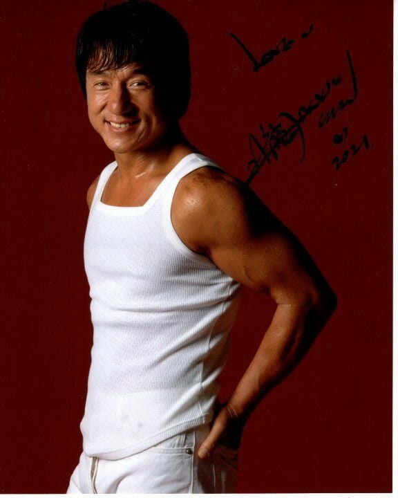 Jackie Chan Signed Autographed Photo - Etsy