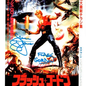 サム・J・ジョーンズのサイン入りフラッシュ・ゴードン