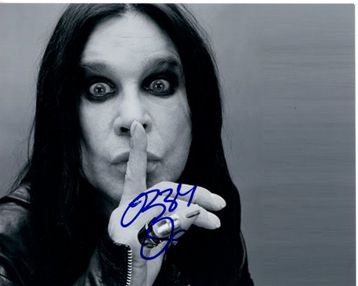 Ozzy Osbourne signed autographed 8x10 photo ( Black Sabbath )