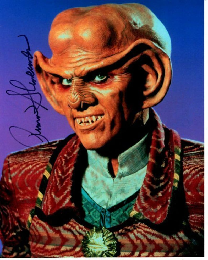 Armin shimerman signed autographed star trek deep space nine image 1