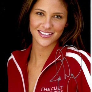 Jill Wagner signed autographed 8x10 the cult sonic temple 1989 photo