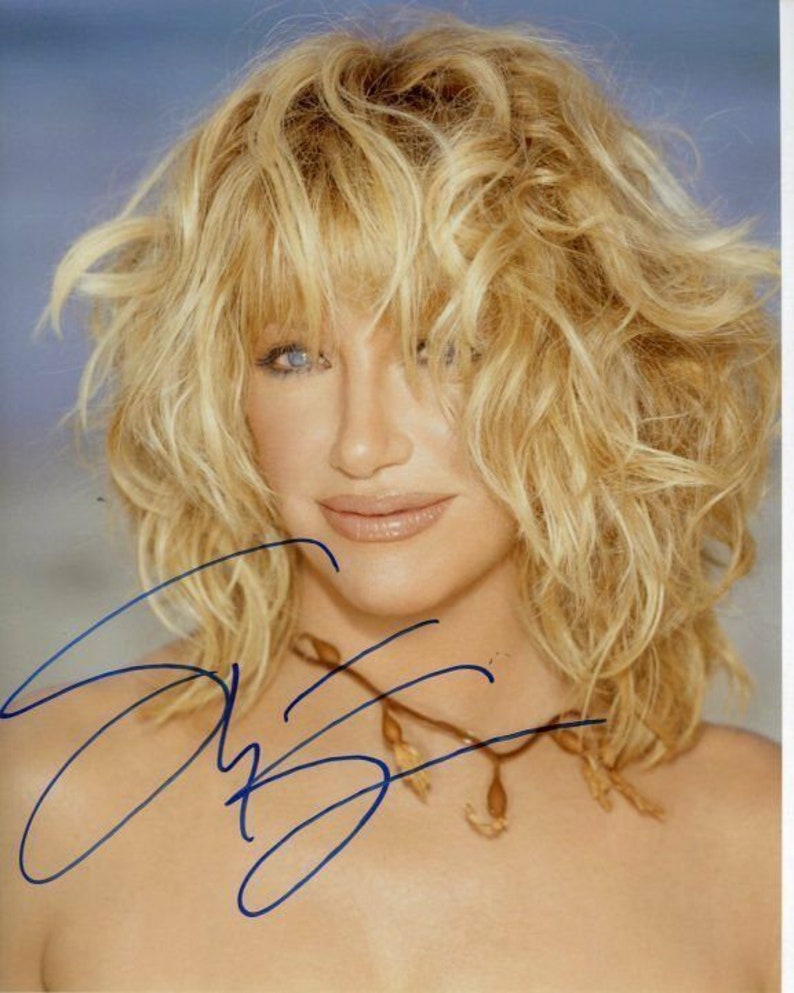 SUZANNE SOMERS signed autographed photo smiley face COA Hologram main image 0