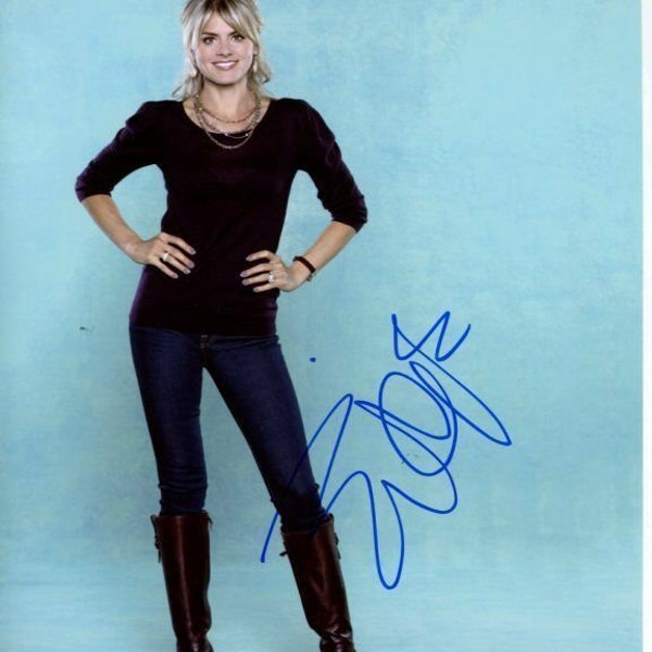 Eliza Coupe signed autographed 8x10 happy endings jane kerkovich-williams photo