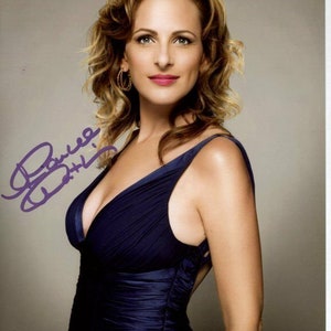 Gesigneerde gesigneerde foto van 8 x 10 door Marlee Matlin