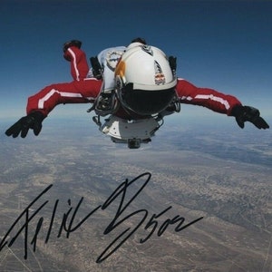 Felix Baumgartner signed autographed 8x10 photo