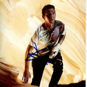 Shia labeouf signed autographed transformers sam witwicky photo