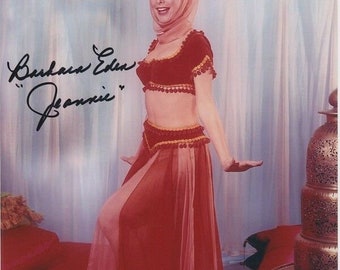 Barbara Eden signiert und signiert 8x10 i dream of jeannie foto