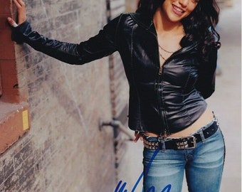 Michelle rodriguez signed autographed photo