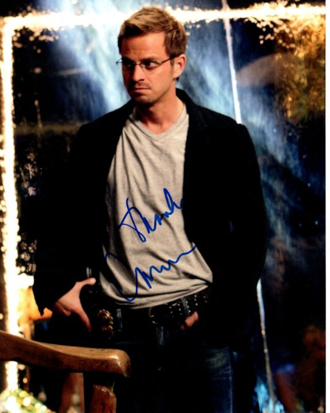 Carmine Giovinazzo Signed Autographed 8x10 Csi: Ny Danny Messer Photo