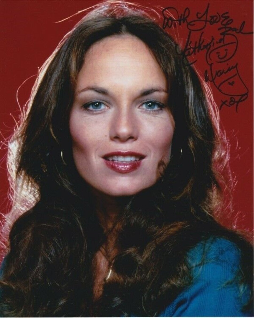 KUSTOM ART Daisy Duke (Catherine Bach) in the Movie Hazzard Art Print