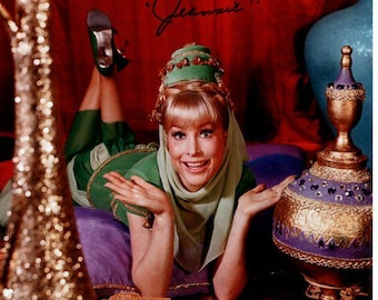Barbara Eden signiert und signiert 8x10 i dream of jeannie foto