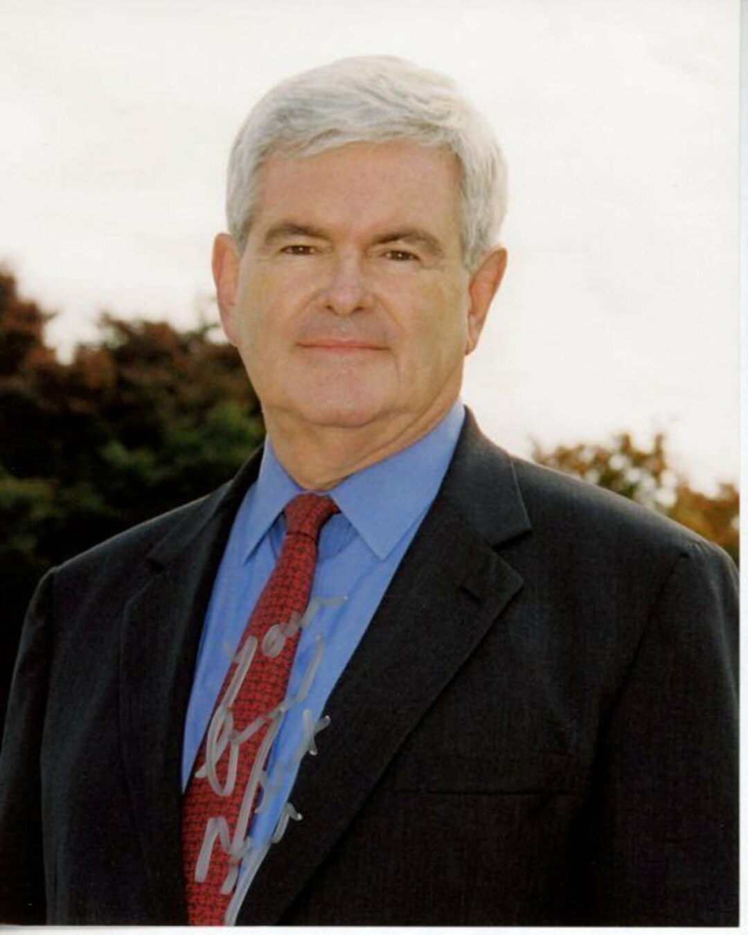 Newt Gingrich Signed Autograph Photo - Etsy
