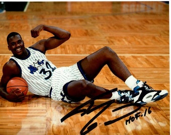 シャキール・オニール マイアミ・ヒート 8x11インチ写真 直筆サイン