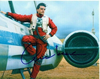 オスカー・アイザック直筆サイン入り 11x14 写真 スター・ウォーズ