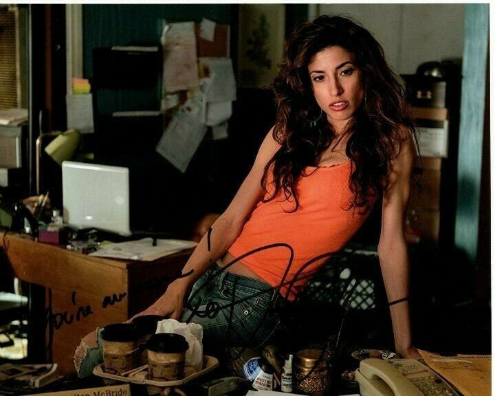 Tania raymonde signed autographed goliath brittany gold photo
