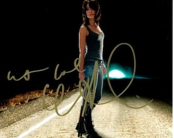 サマー グローのサイン入り 8x10 ターミネーター キャメロン
