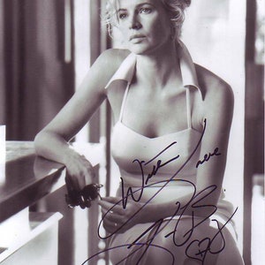 Kim Basinger ondertekende gesigneerde 8x10 foto