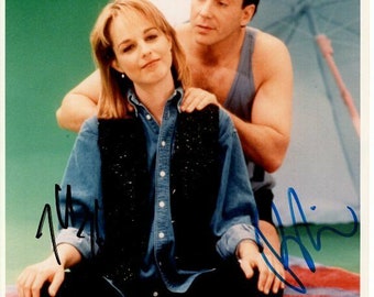 ポール・ライザーとヘレン・ハントのサイン入り8x10「Mad About You