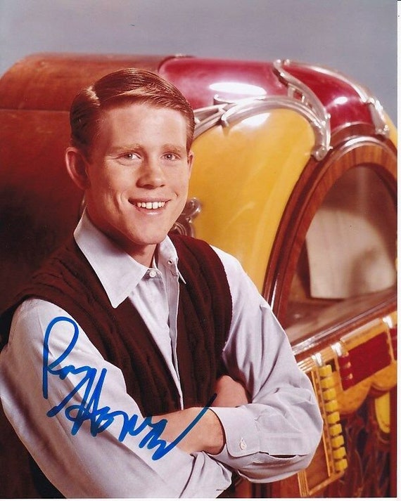 Ron Howard Signed Autographed Happy Days Richie Cunningham Etsy