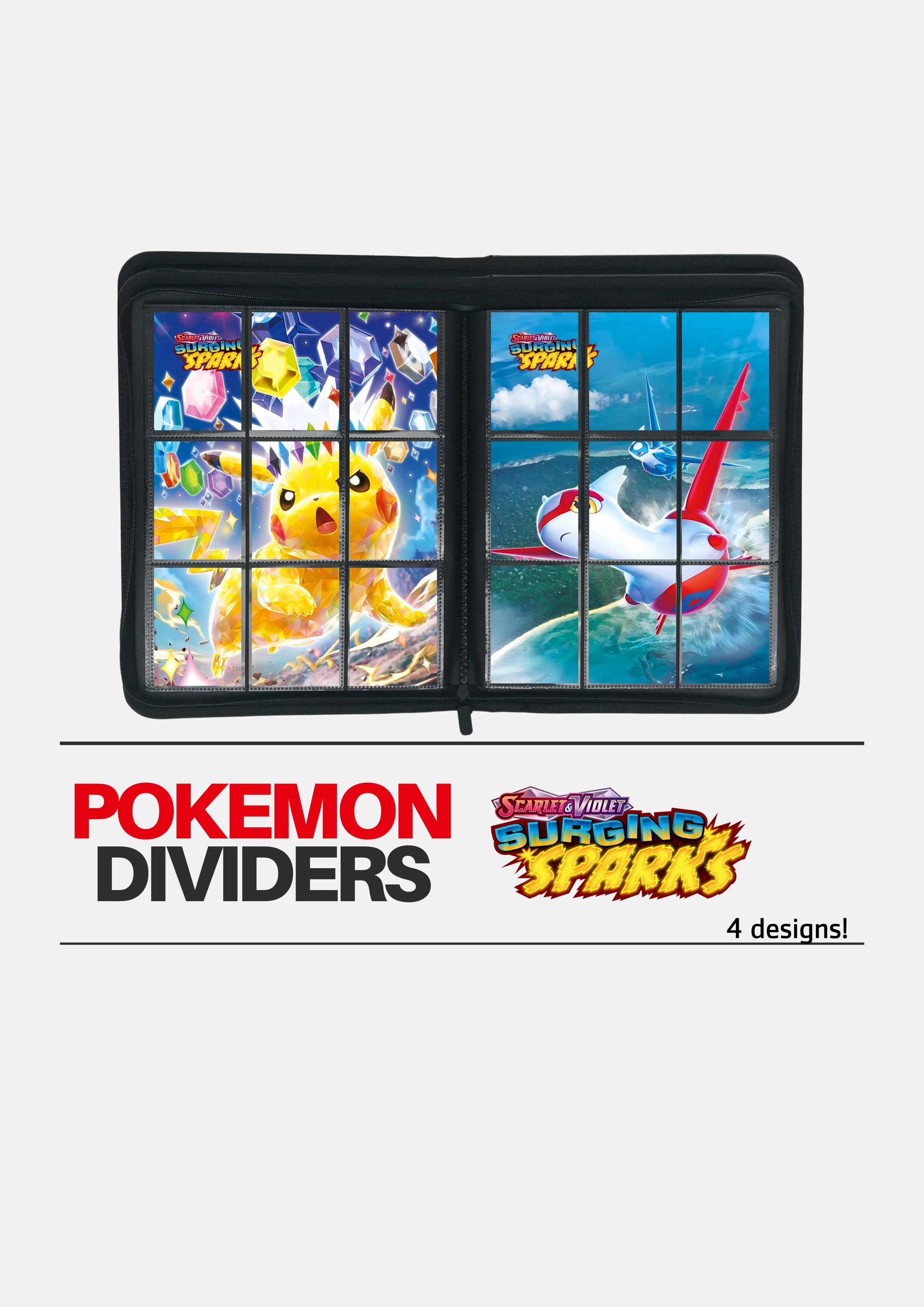 Surging Sparks | Pokémon Set Dividers for Binder