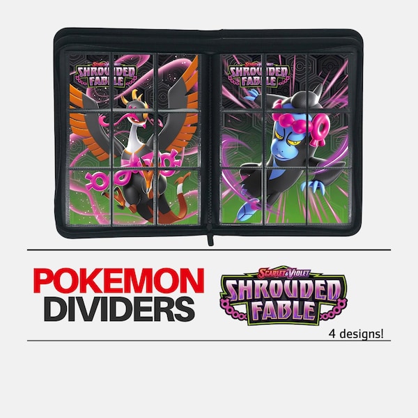 Fábula envuelta | Divisores de Set Pokémon para Carpeta
